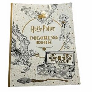Harry Potter Coloring Book extravagant illustrations for Hogwarts Fans